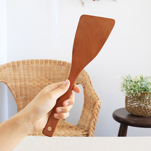 나무 옻칠 사선뒤집개 대